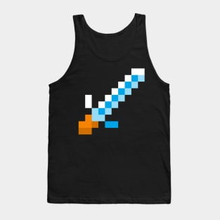 RPG Pixel Sword, 8 bit Tank Top